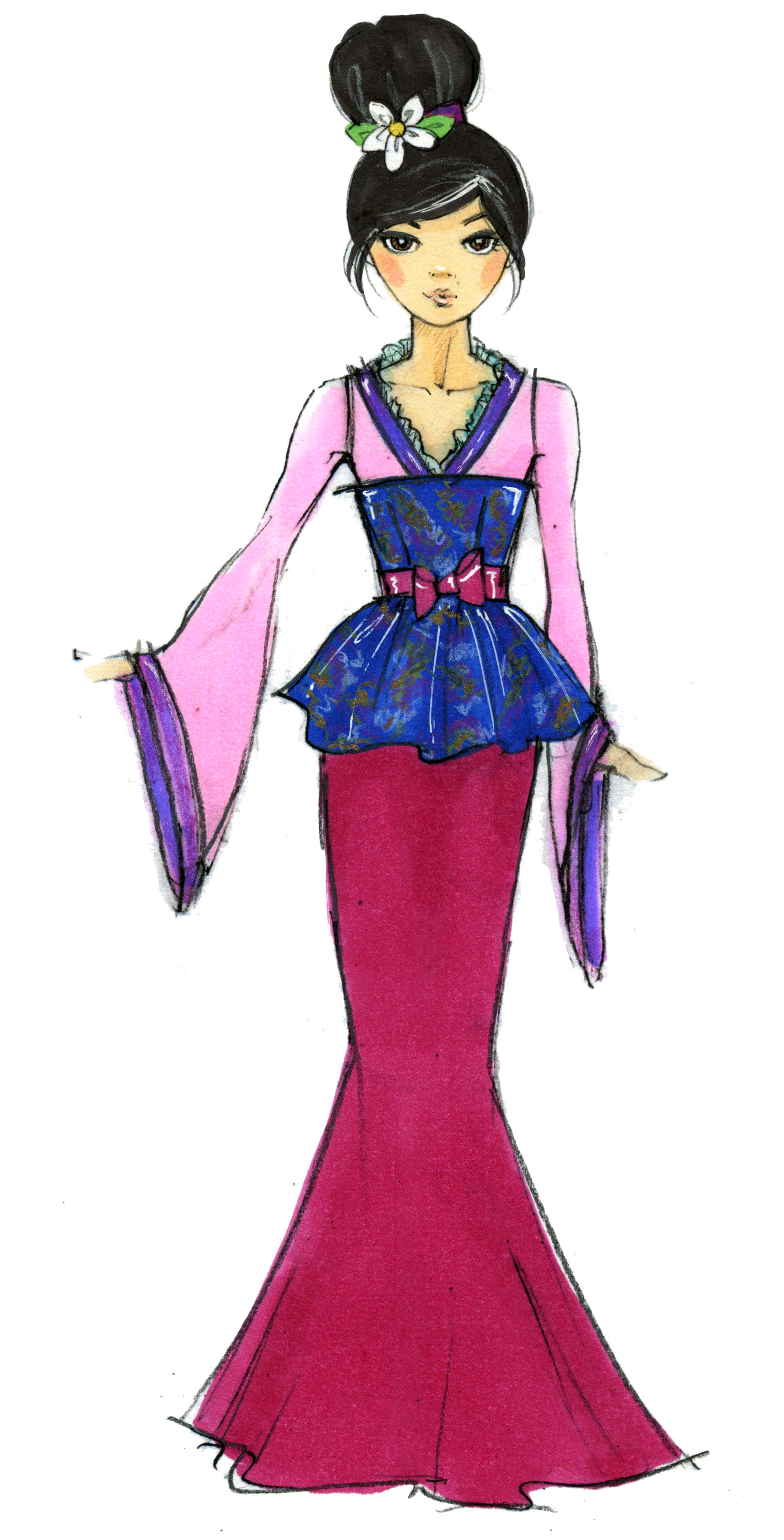 Concept Sketch: Disney by Leg Avenue