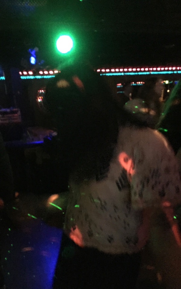 Christina: Everyone being into it, anything that makes everyone move, music that's relatable, good friends, having all your girls with you, remember that everyone looks stupid dancing so just do it. It's way more fun when you don't give a shit