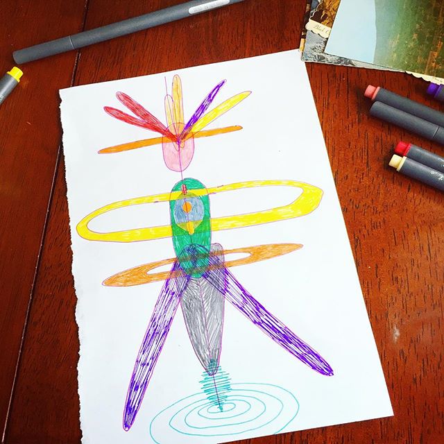 In astrology, in my progressed chart, the moon was new two days ago. This happens once every 30 years or so. Itâs kind of like a Saturn Return, or a birthday. Itâs the end of one 30-year cycle and the beginning of a new 30-year cycle. Itâs an orbit, basically.
.
đ
Awareness of this orbiting has brought me back to my 6-year old self, which is how old I was when the previous cycle began. Iâm thankful to her for letting me know that being an artist is the way to go, and that there are many bridges between my imagination and âreal life.â
.
đ
My progressed new moon coincides with Uranusâ entry into Taurus, Chironâs entry into Aries and the beginning of Spring. A lot is shifting!
.
âïž What shifts are you noticing these days? Whatâs your inner 6-year old saying about them?
.
đ€žââïž This drawing is a self portrait on the day of my progressed new moon at 13Âș Virgo. .
đ
#embodiedastrology #queeringselflove #artlifepractice