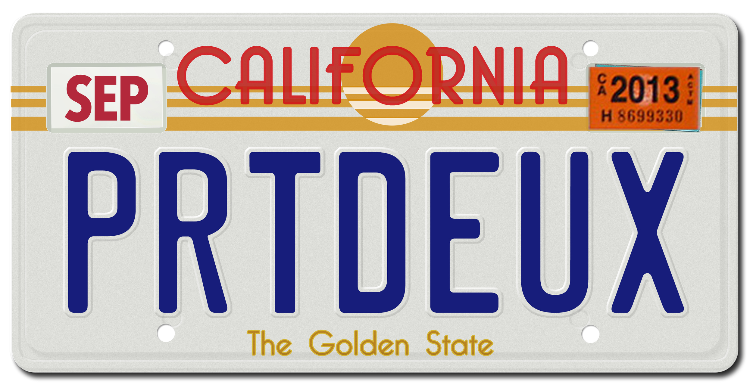 promotion: license plate logo