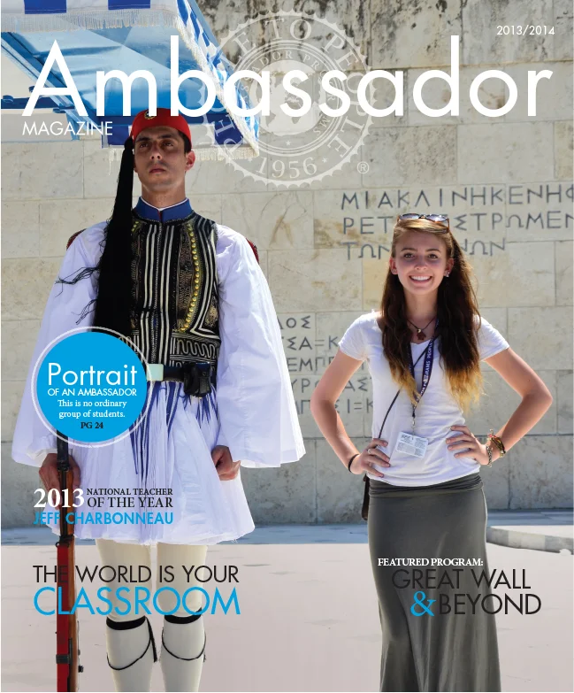 2013 Ambassador Magazine Cover Photo