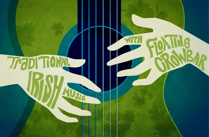 Floating Crowbar, Hand-lettering & design promo imagery