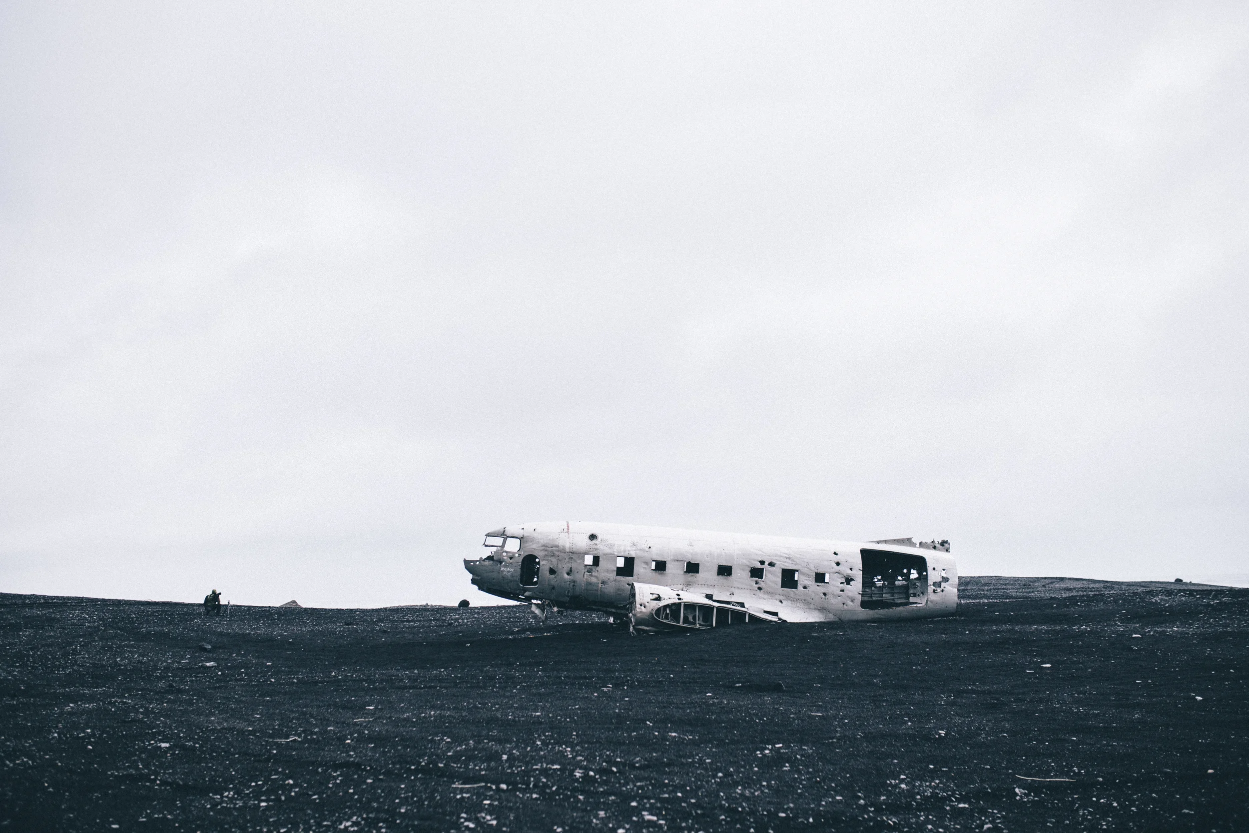 Airplane Wreckage in Sólheimasandur, Iceland