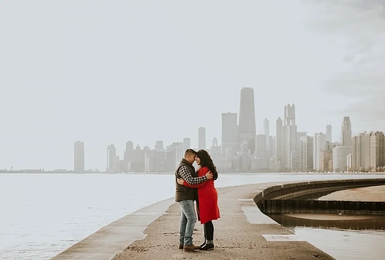 Elena + Aurelio - Chicago Engagement 