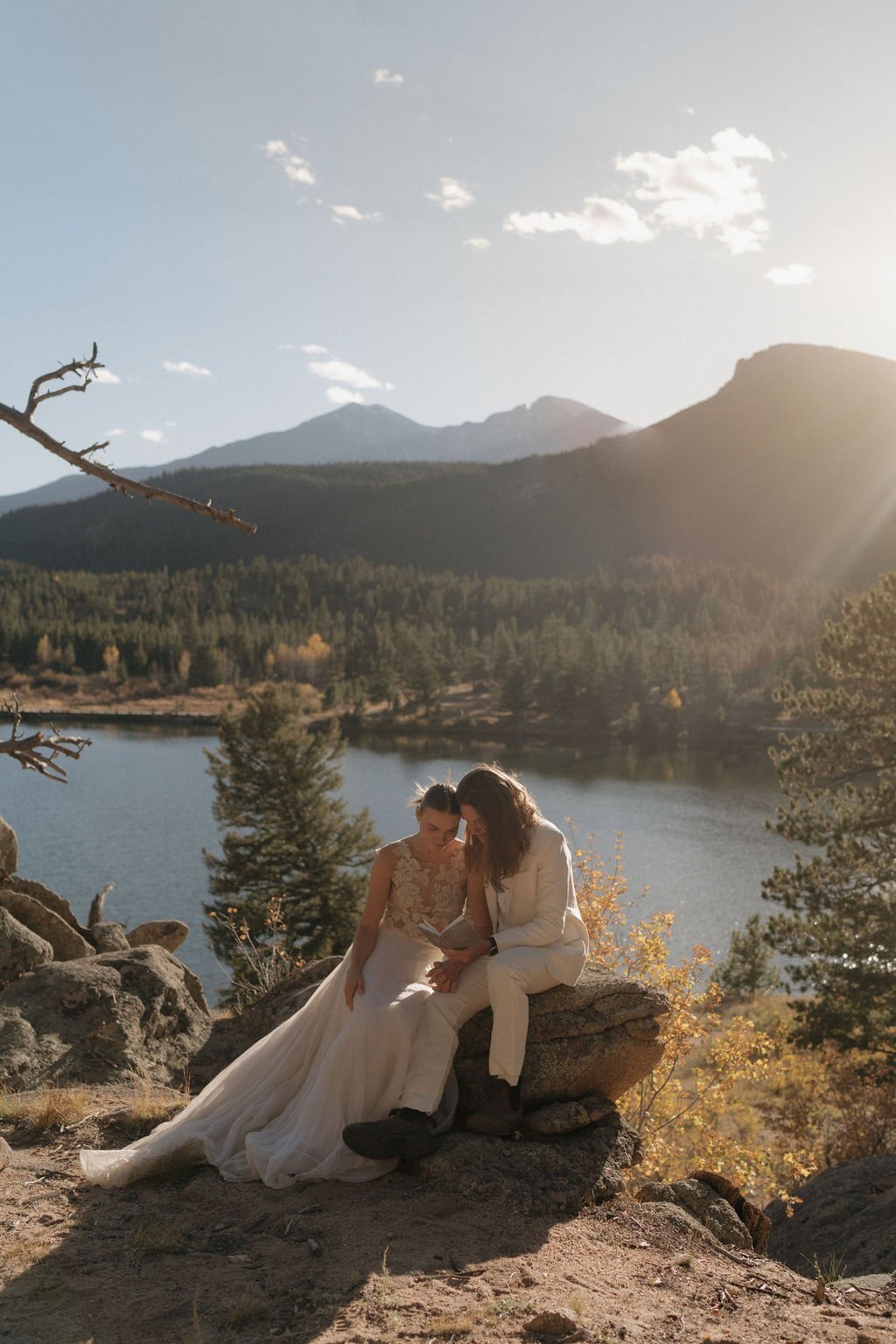 The Best Wedding Dress for Hiking Elopements