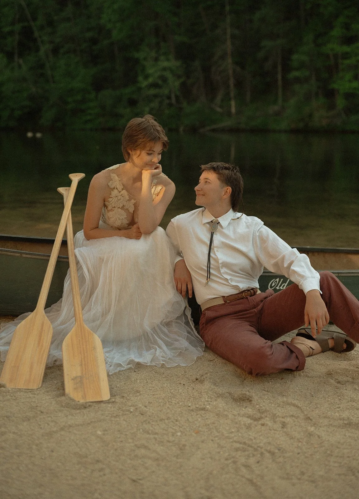 lgbtq+ outdoor elopement wedding photos
