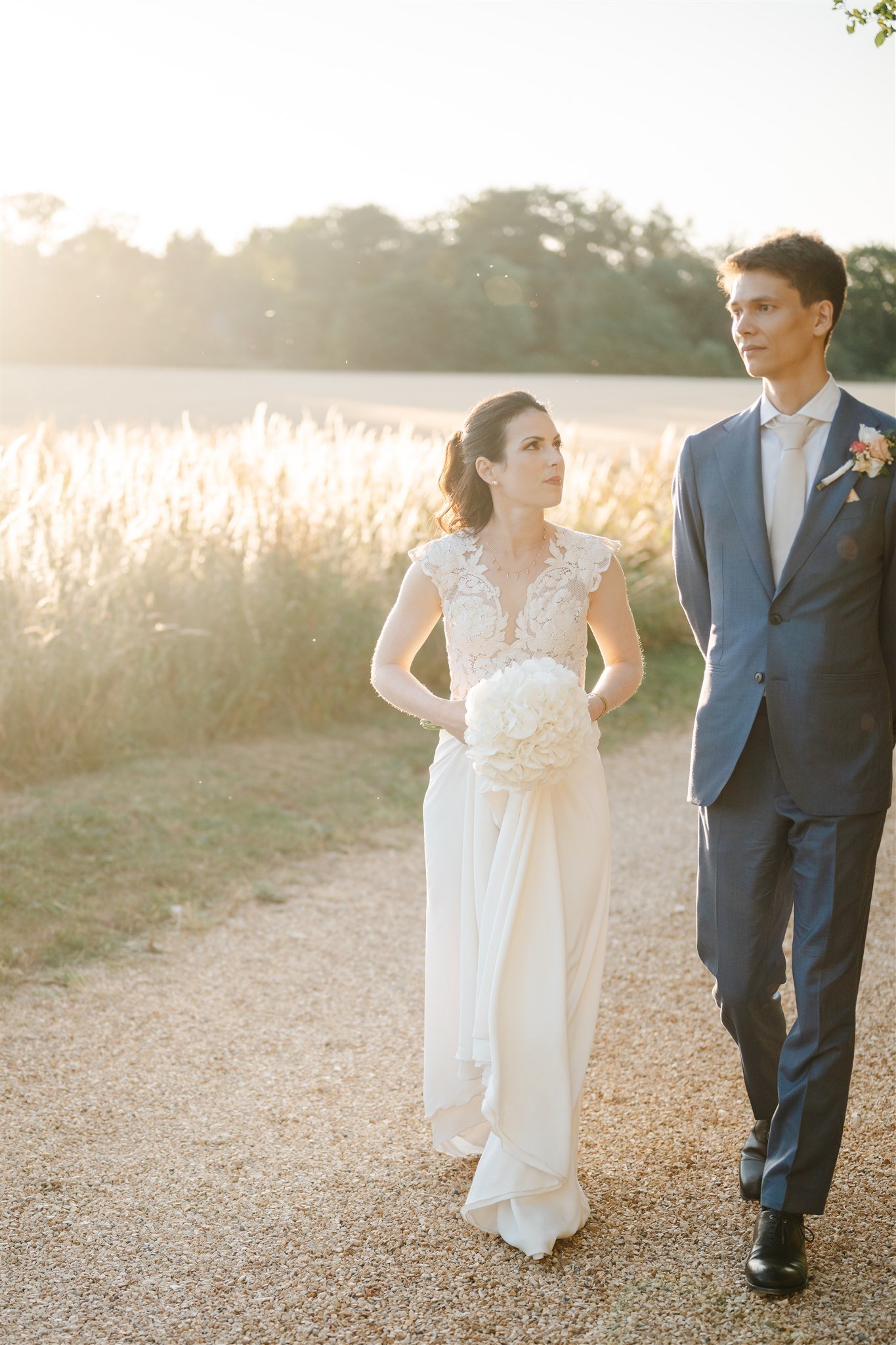  linyage bridal separates styled for an outdoor London wedding celebration 