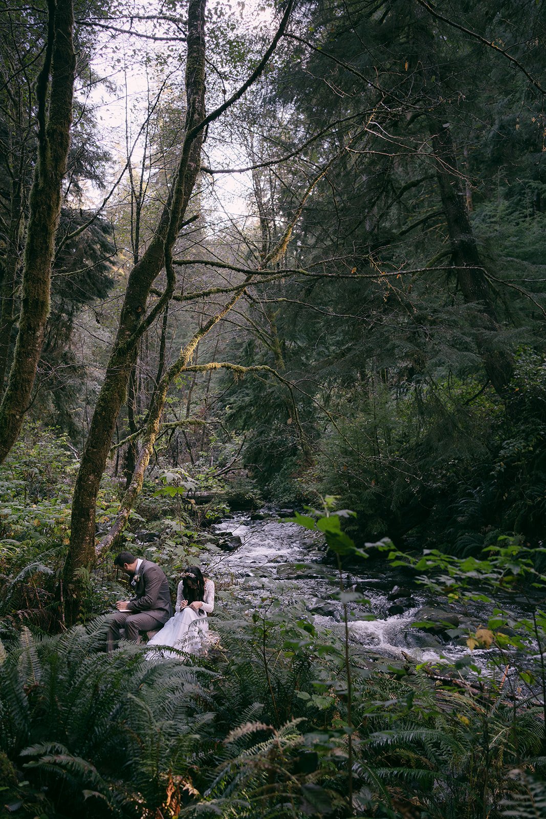 Forrest Elopement Dress by Linyage