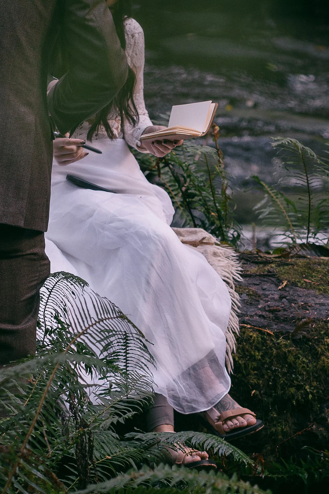 Forrest Elopement Dress by Linyage