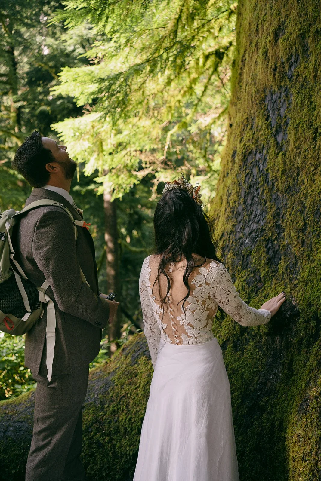 Forrest Elopement Dress by Linyage