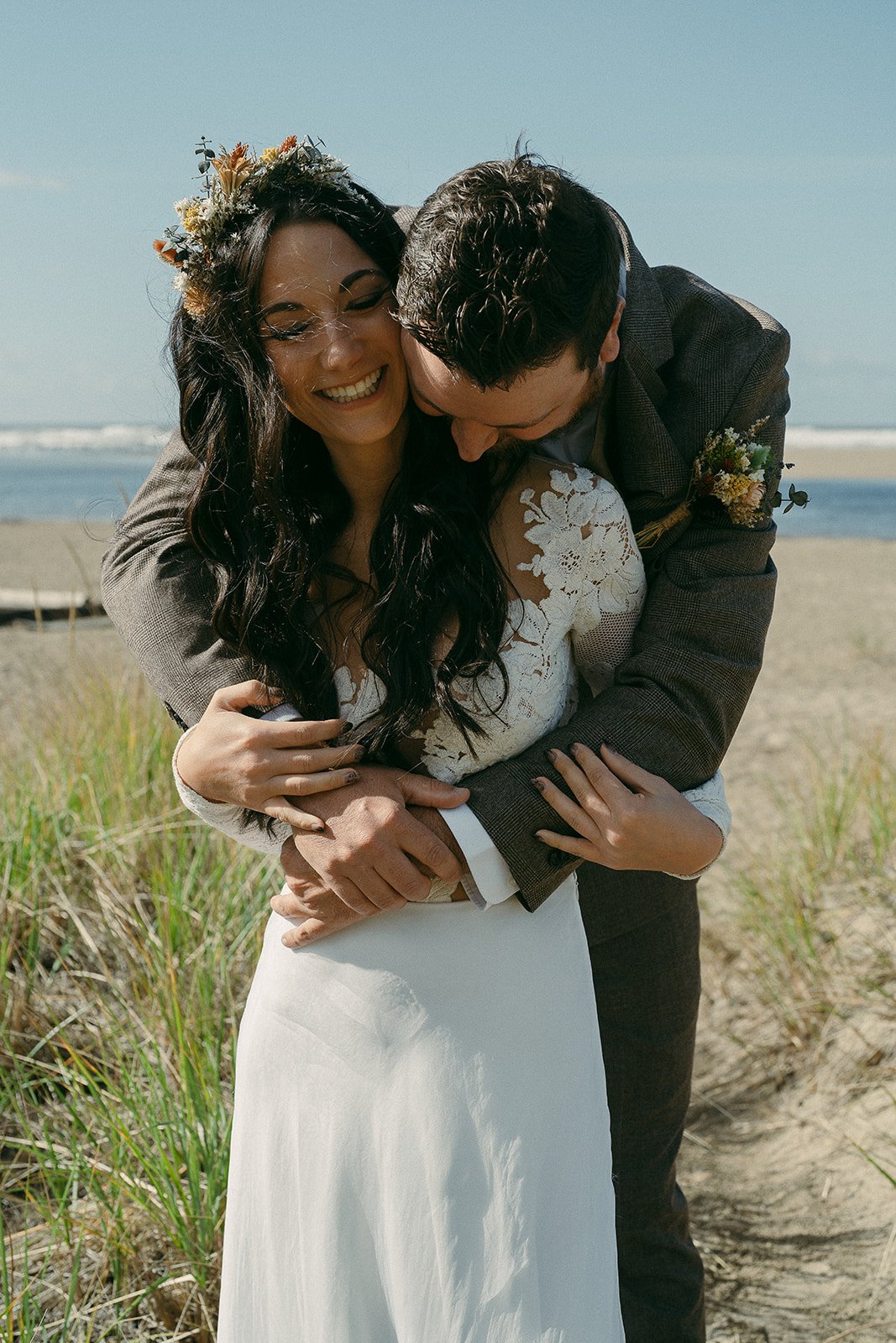 Adventure Elopement Wedding Dress by Linyage