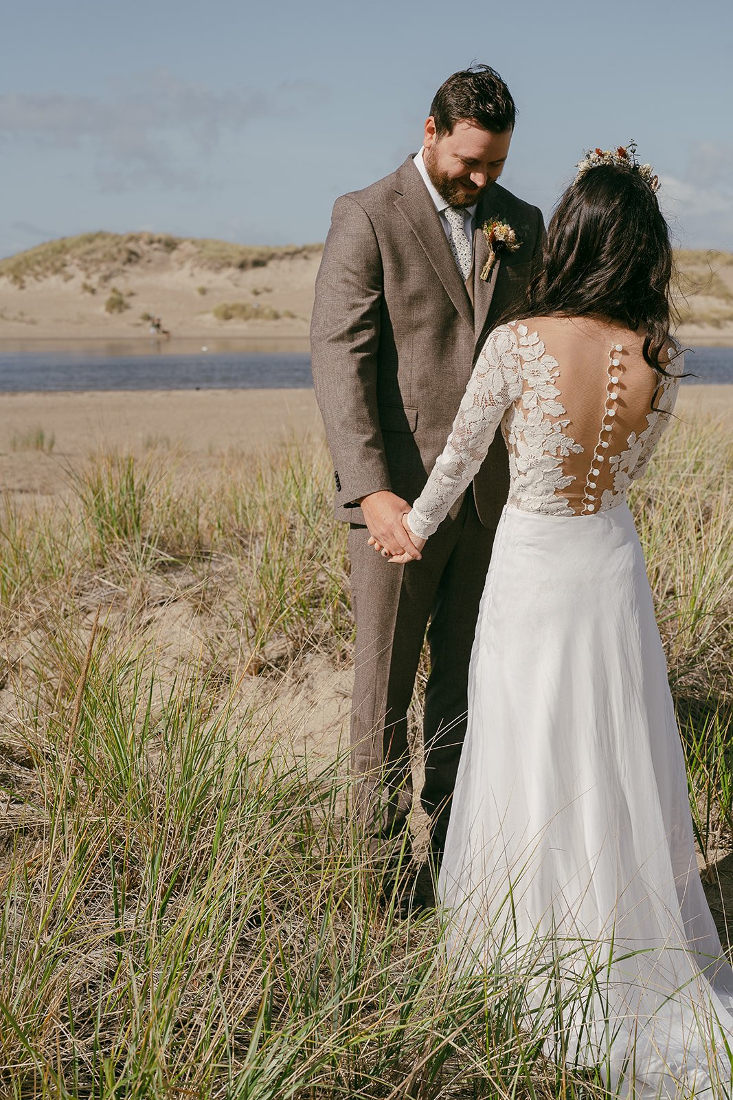 Adventure Elopement Wedding Dress by Linyage