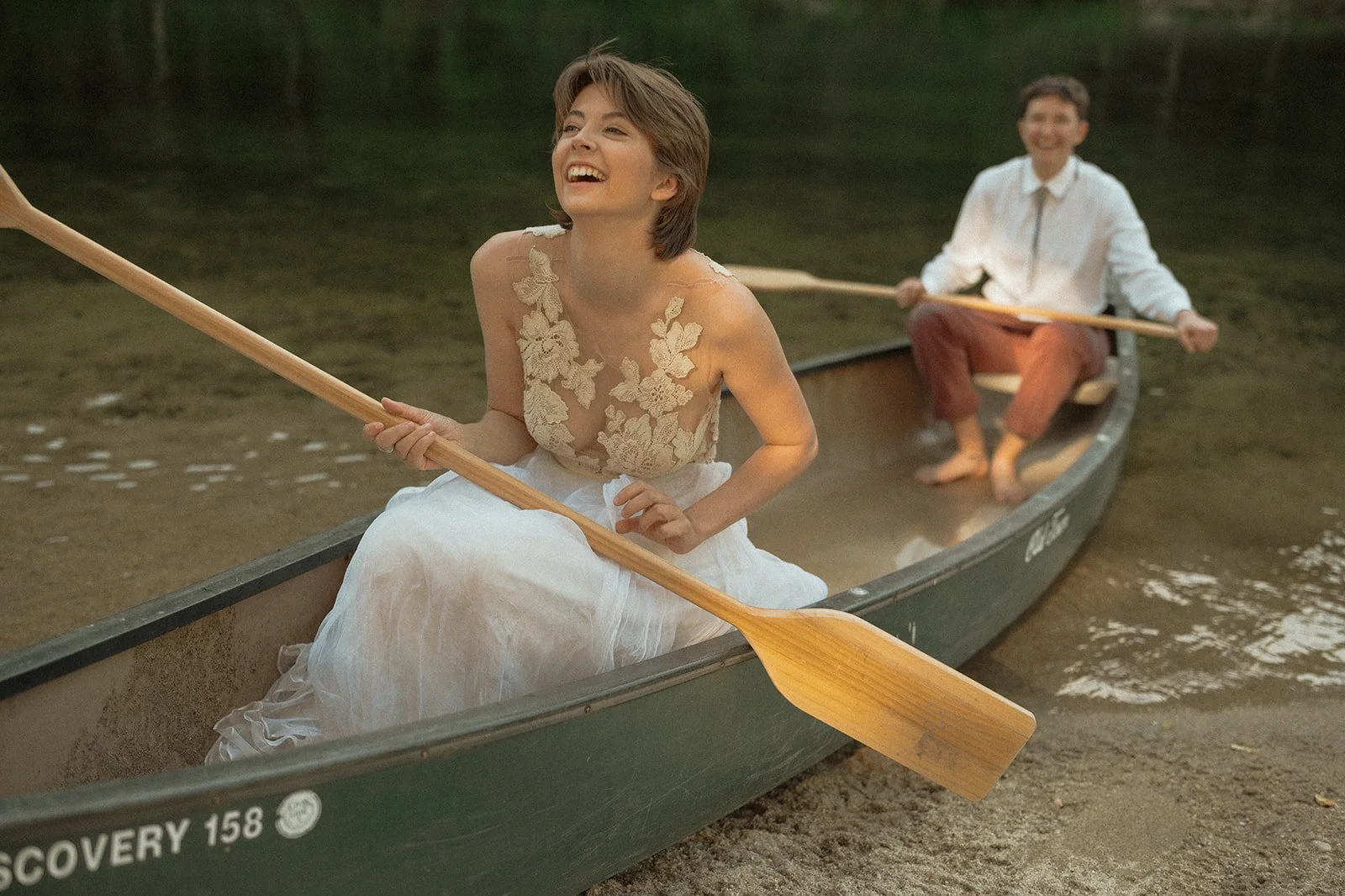 lgbtq+ outdoor elopement wedding photos
