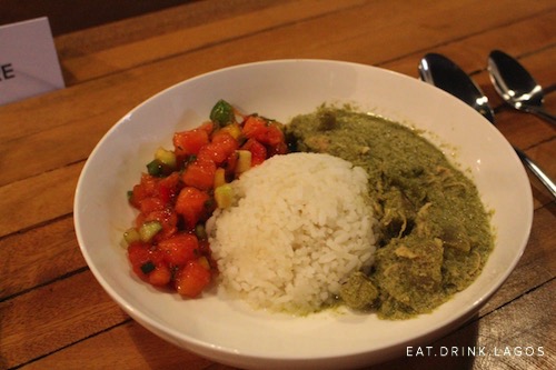 Scent Leaf Chicken Curry