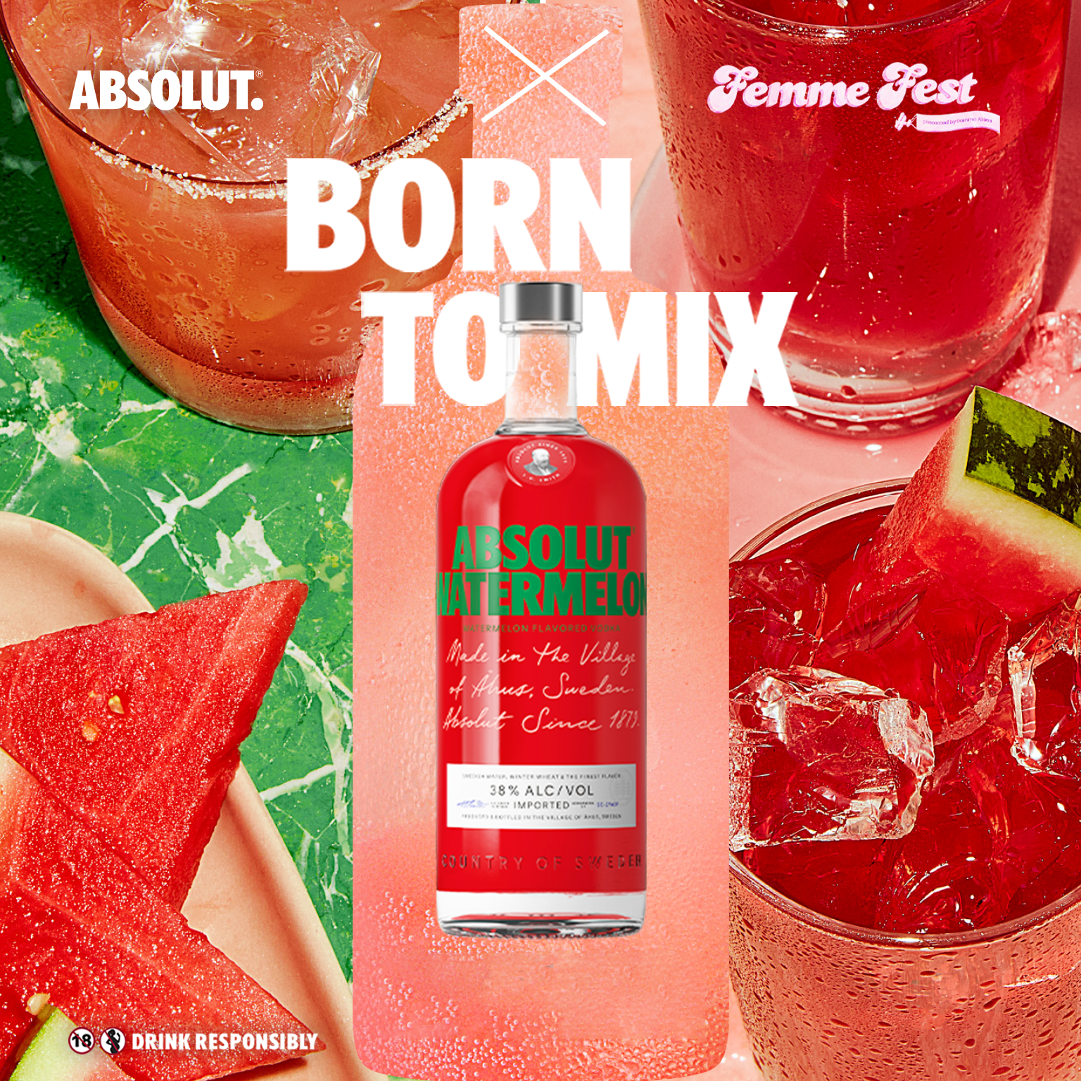 Beefeater Pink, Absolut Watermelon & Ballantine’s Brought the Flavor to ...