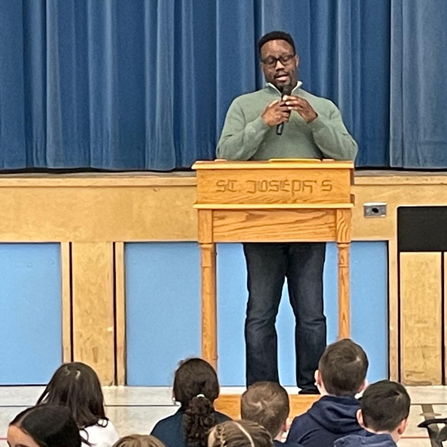 Conversing with students about the power of words and how they can be (mis)used is one of the most important ways that I share my voice. It&rsquo;s an honour and privilege I don&rsquo;t take lightly. At St. Joseph&rsquo;s CS in @torontocatholicdsb ye