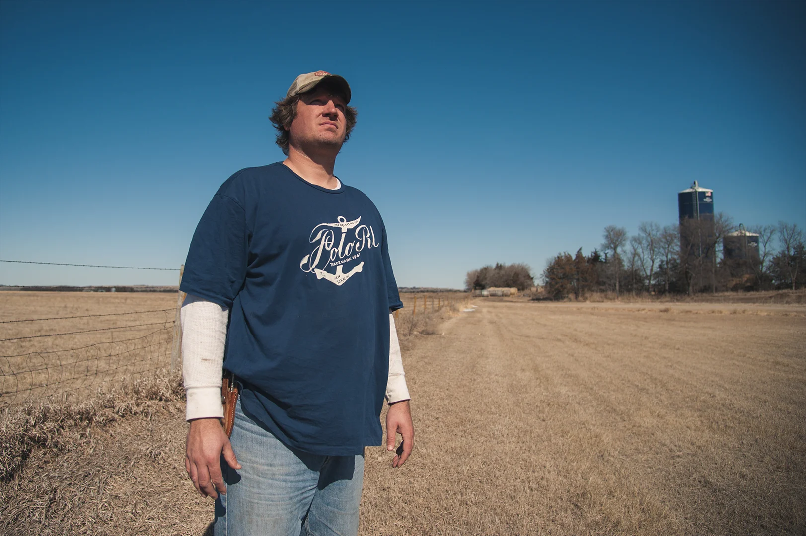  Nebraska landowners who challenged eminent domain authority against TransCanada's Keystone XL Pipeline.&nbsp;  Fullerton, Nebraska. 2015 