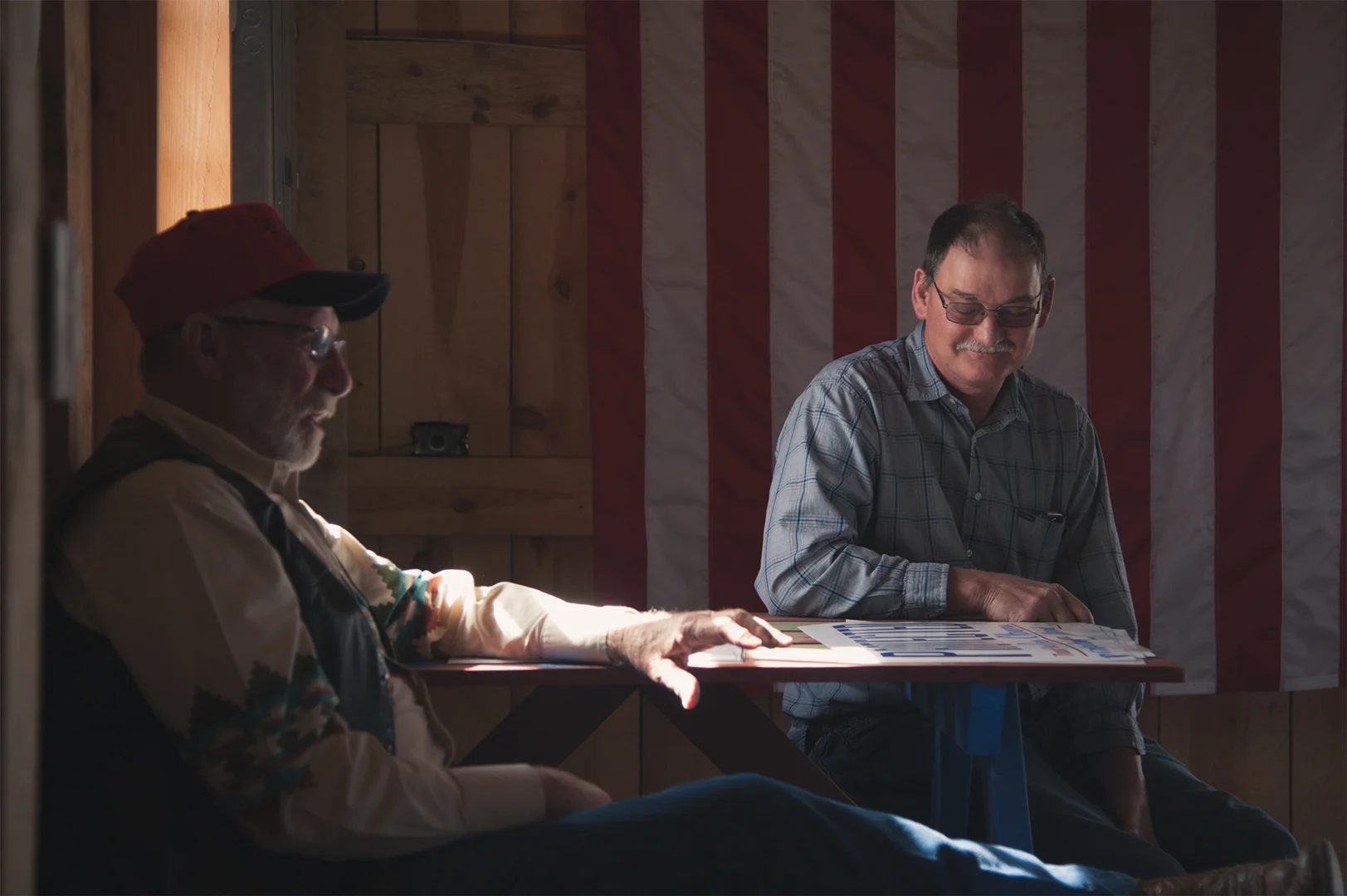  Nebraska landowners who challenged eminent domain authority against TransCanada's Keystone XL Pipeline.&nbsp;  Bradshaw,&nbsp;Nebraska. 2015 