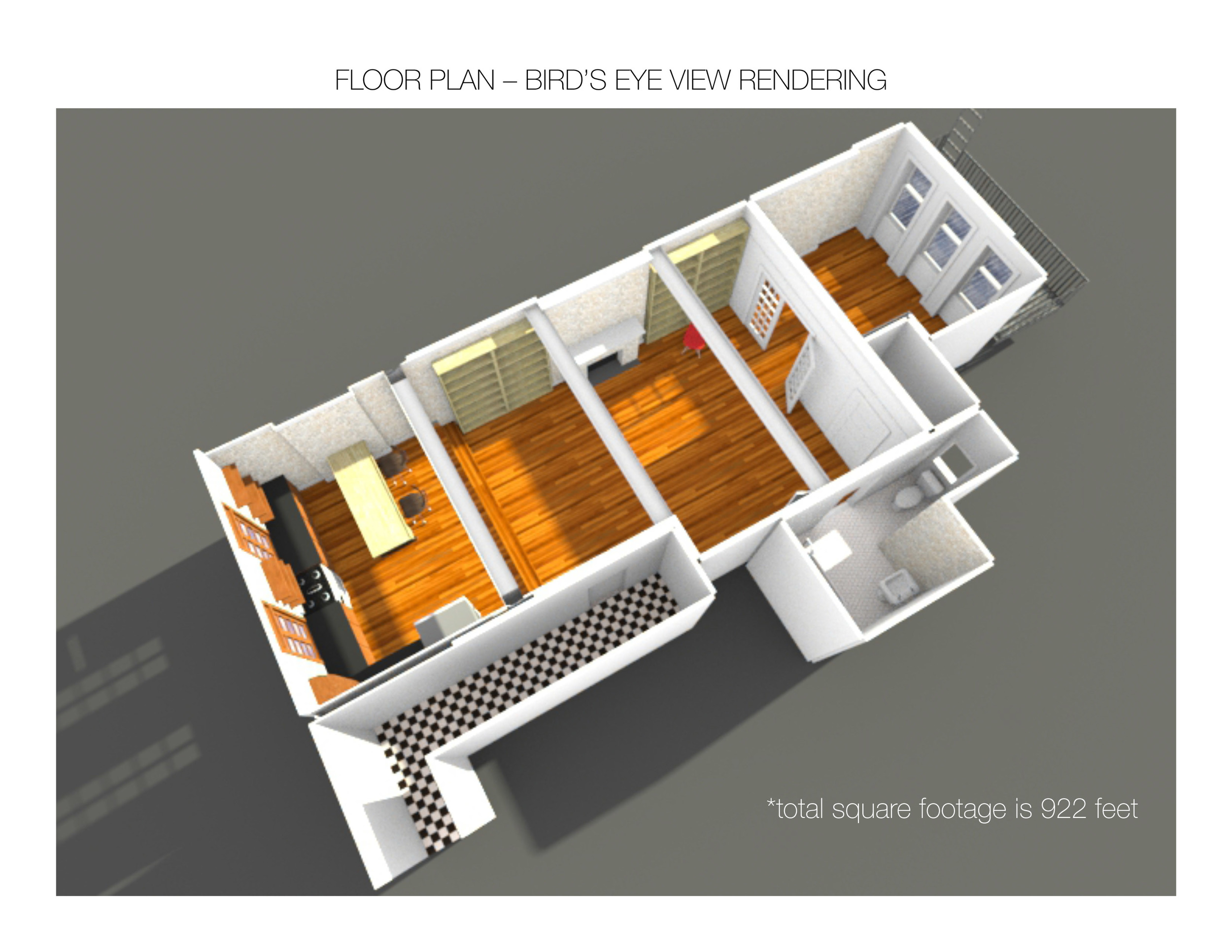 Dev's Apartment Rendering