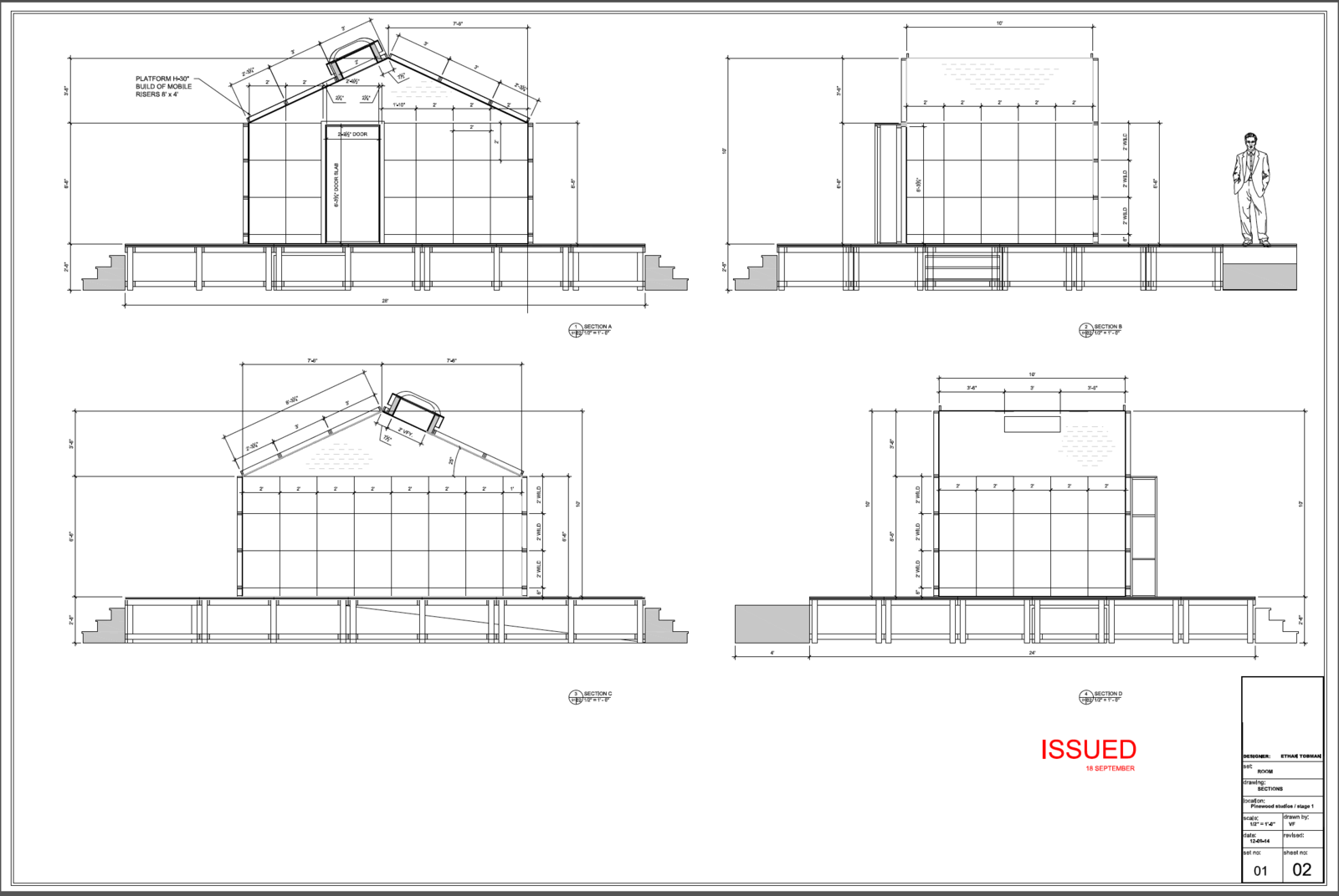 Room Elevation Drawings