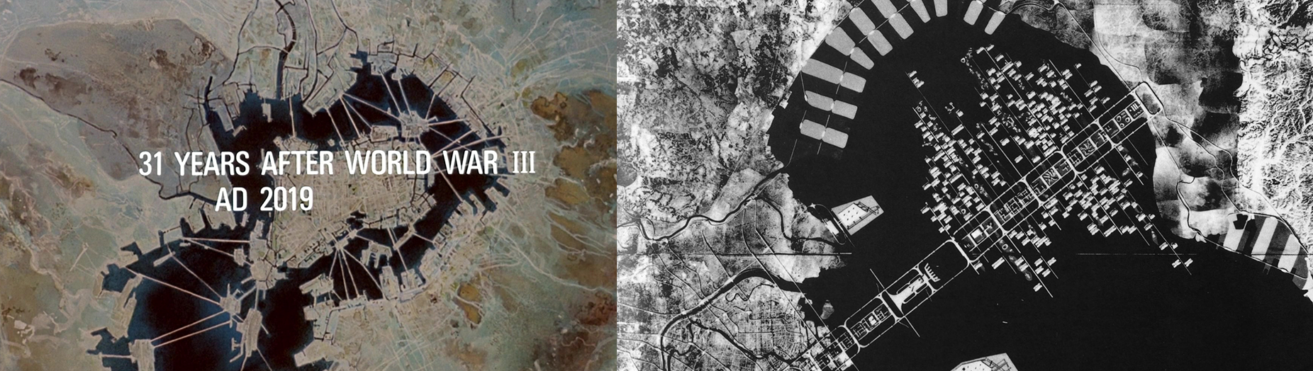 Kenzo Tange – Plan for Tokyo Bay, City of Ten Million (1960)