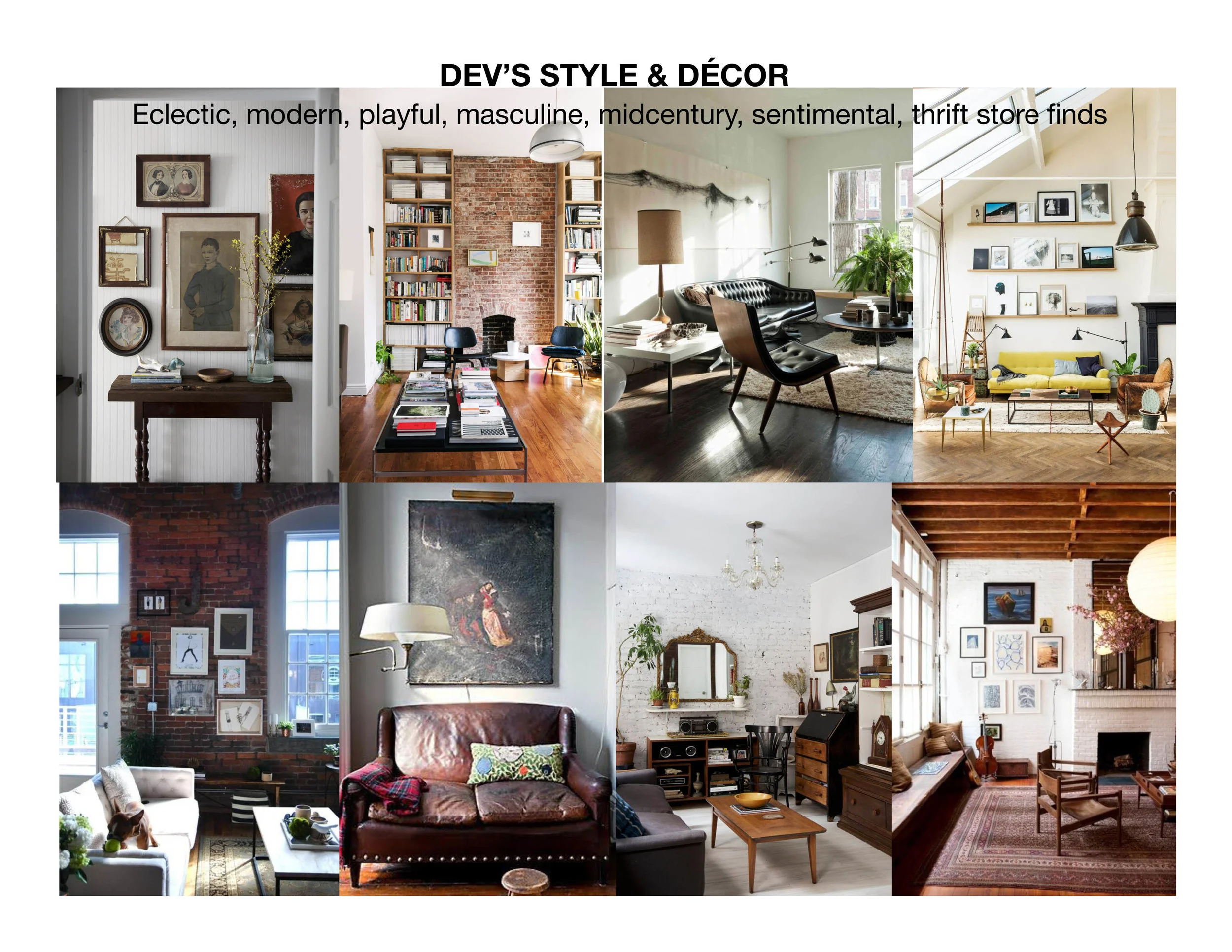 DEV'S APARTMENT INSPIRATION