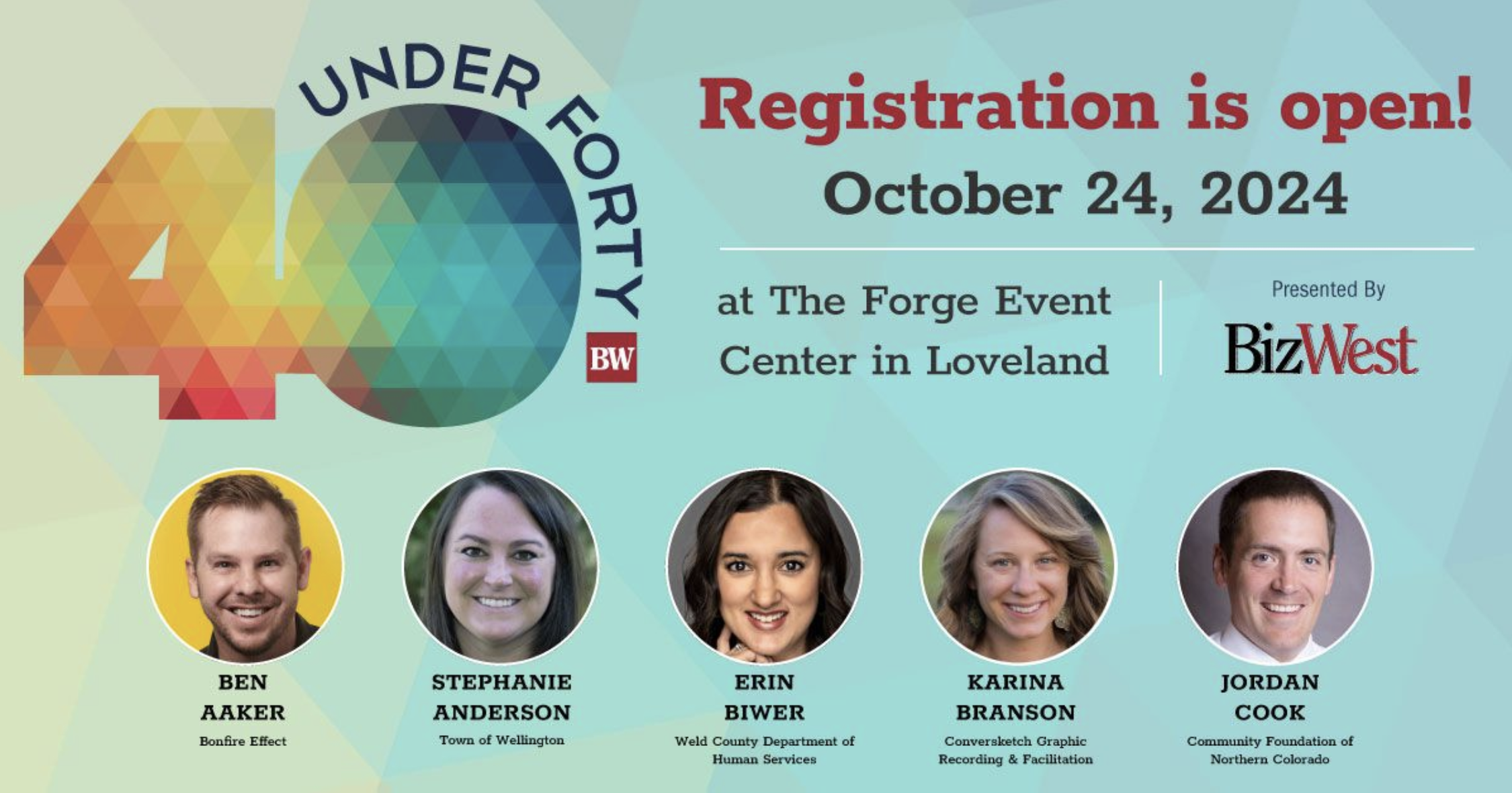 Join In Celebrating…Karina is a 40 Under 40 Honoree!