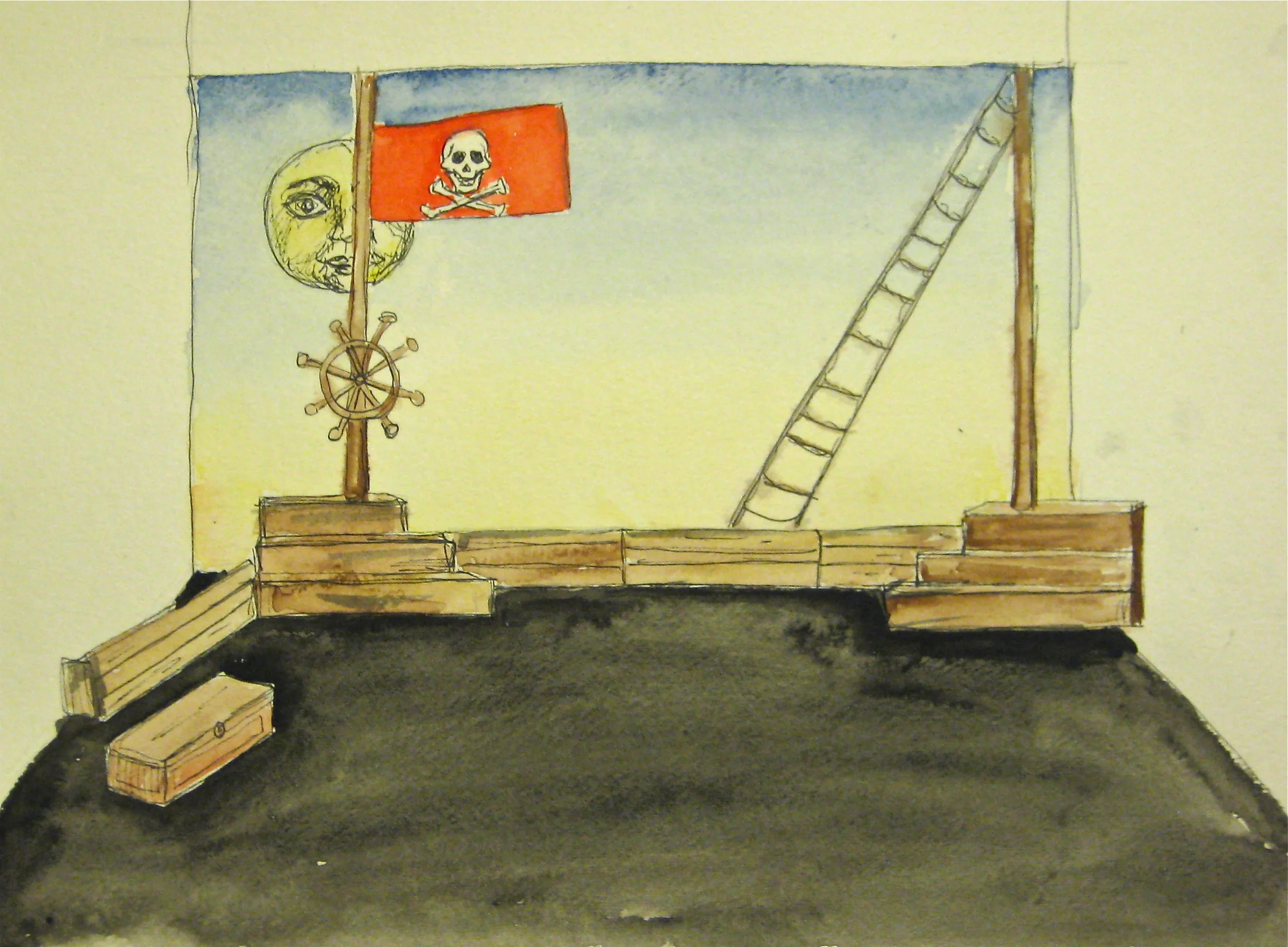 Pirate Ship, Peter Pan