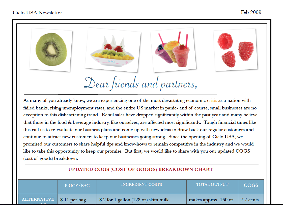 E-Newsletter