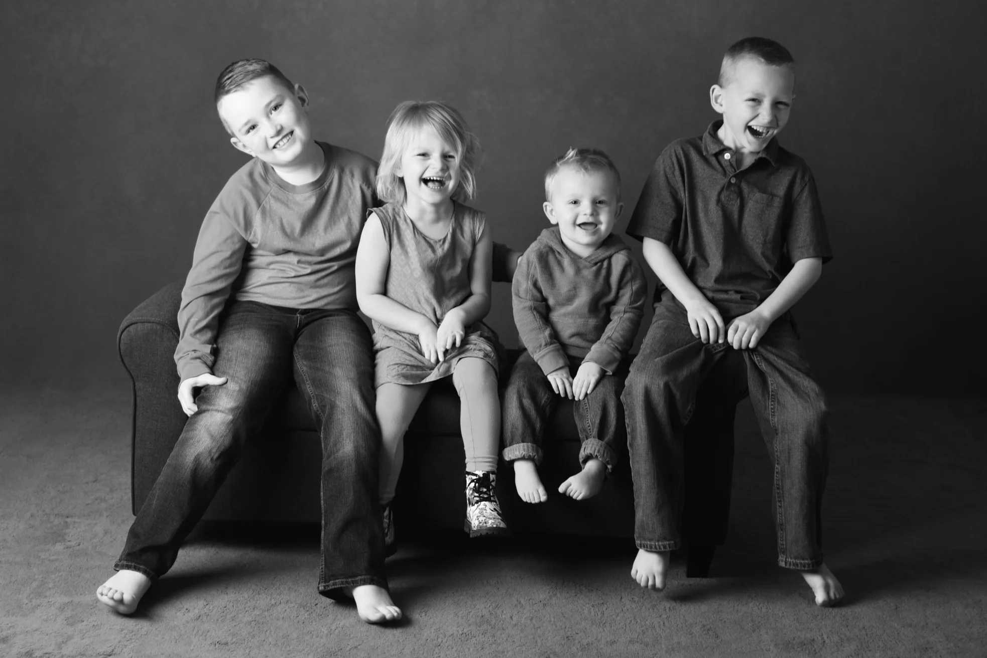"She can capture the essence of a child, and their personality shines through. Her black and white photographs are timeless and will always be displayed in a prominent position in our home." - Melaura W.