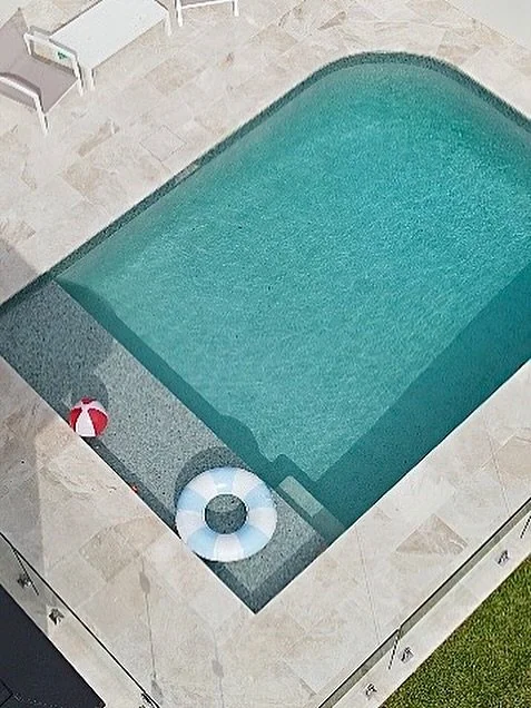 Caringbah Pool &amp; Landscaping ✨ 

From above, you can really see it all come together &mdash; clean lines, soft tones, and a space that just works.

This one&rsquo;s shaping up beautifully.
More to come.

#CaringbahProject #PoolAndLandscaping #Out