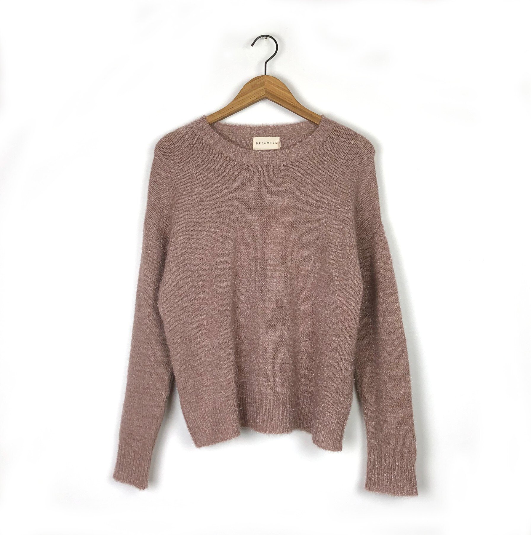 pink sparkly sweater