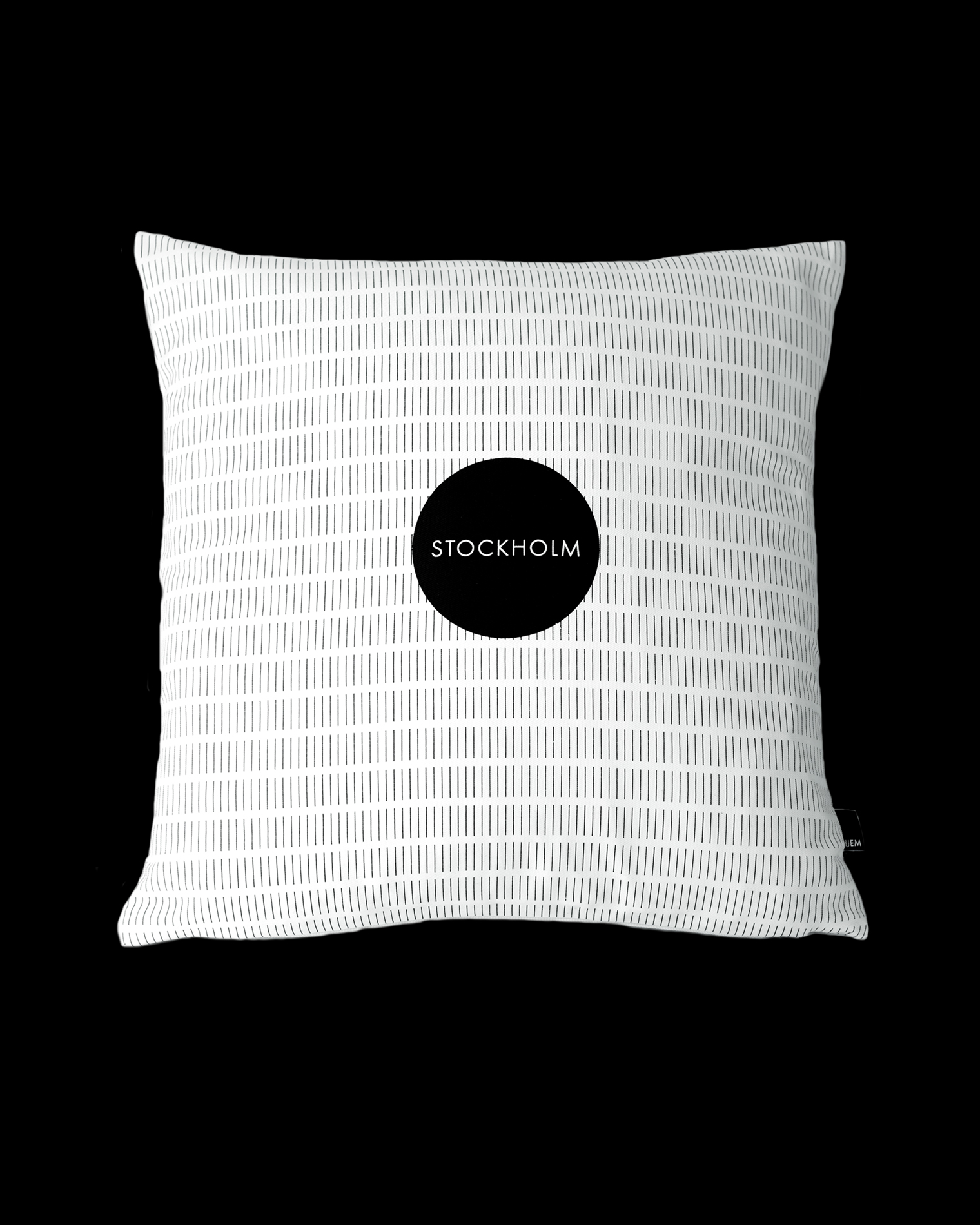 STOCKHOLM "BON VOYAGE" CUSHION WITH LUXURY FILLER