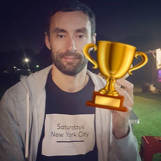 We’re rooting for @pdaveyuk this weekend at the Finley’s as he was nominated not once but TWICE in the same category. Take home that trophy Paul ;) #bestactor in a play #constellations