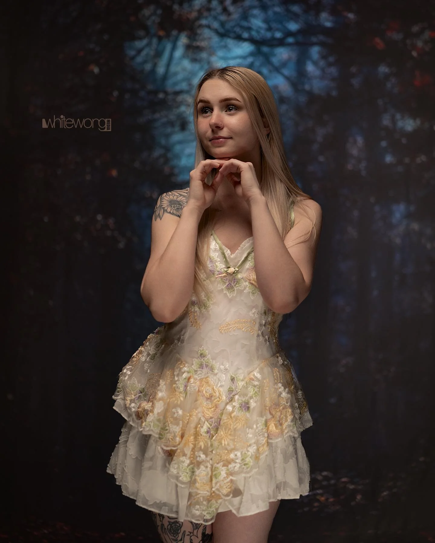 Shooting with #godox 200watt LED lights with a projector for virtual backdrops. @thewild.pixie was awesome fairy to shoot with wearing @bambi_thelabel 

Like-Follow-Comment-Share 
#sonyalpha #godox #pixie #ravergirls #portraitphotography