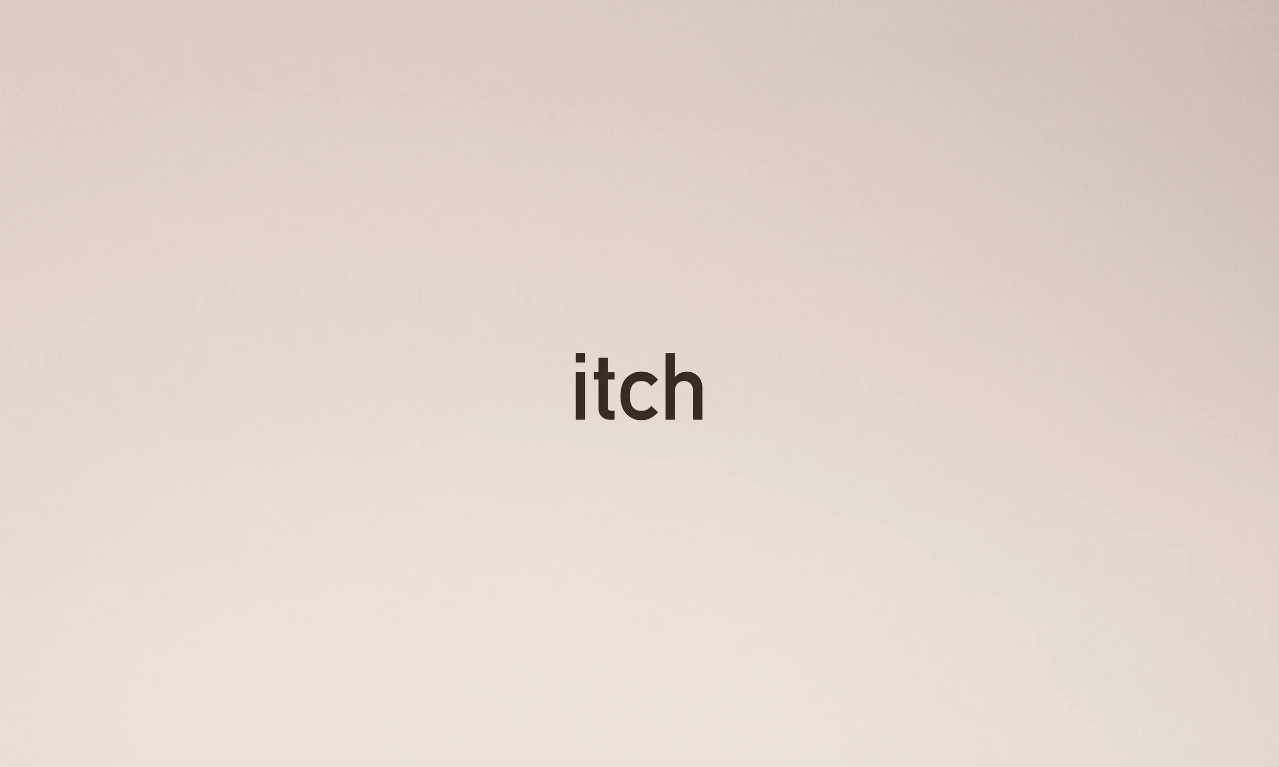 itch