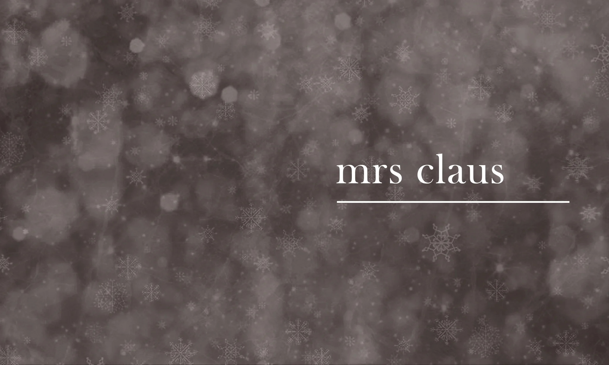 Mrs Claus