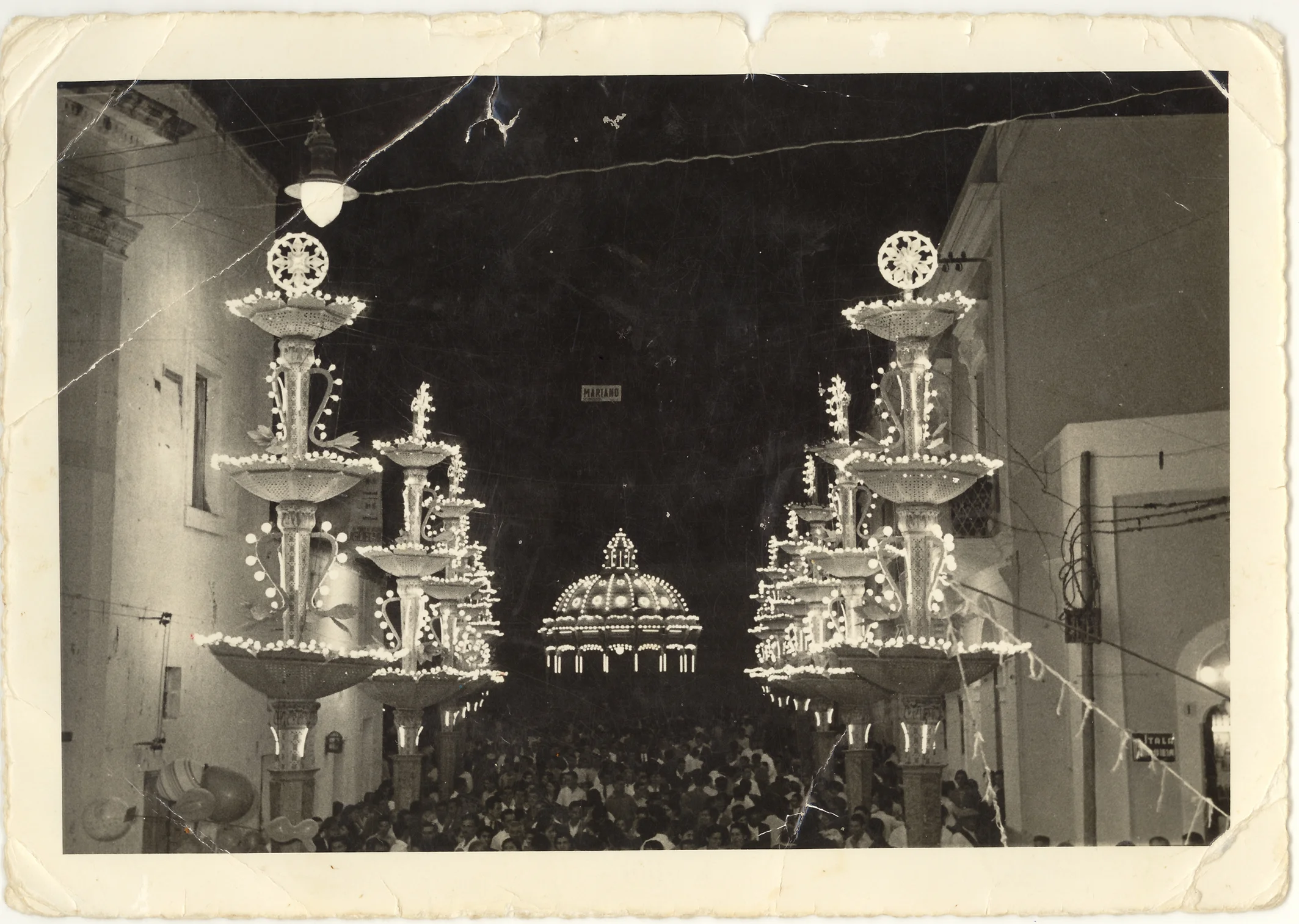 Sogliano Cavour (Le), Festa di S. Lorenzo - 1956