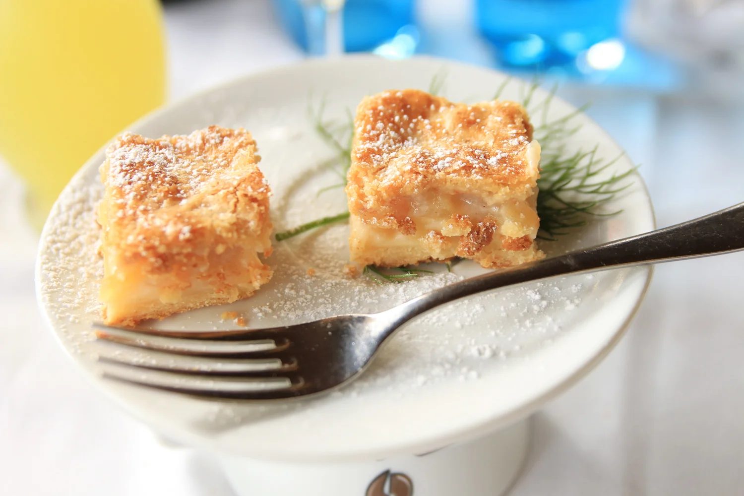 LA CROSTATA DI FROLLA CON CREMA E MELE