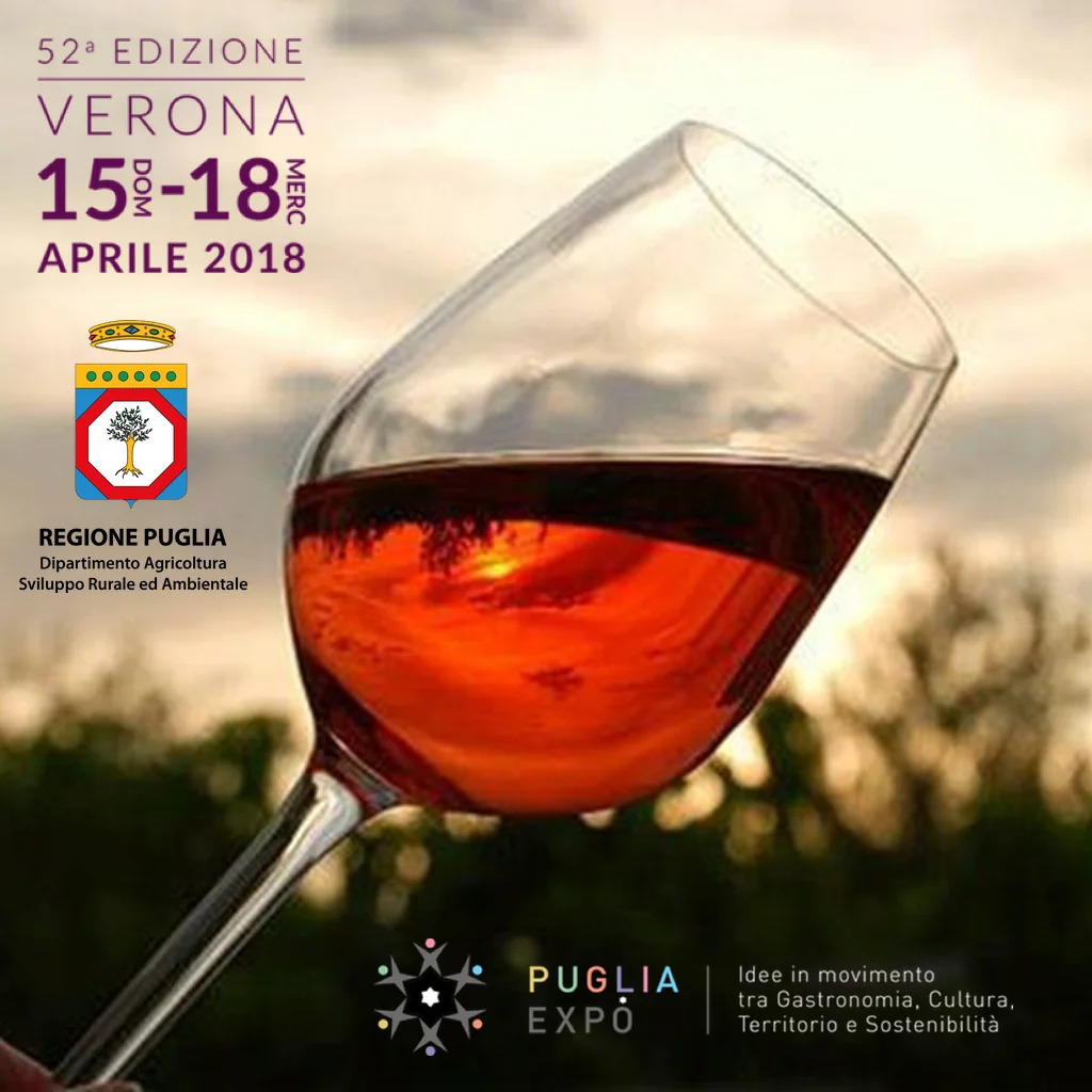 PUGLIA EXPO a VINITALY 2018 - 15/18 Aprile - Padiglione 11