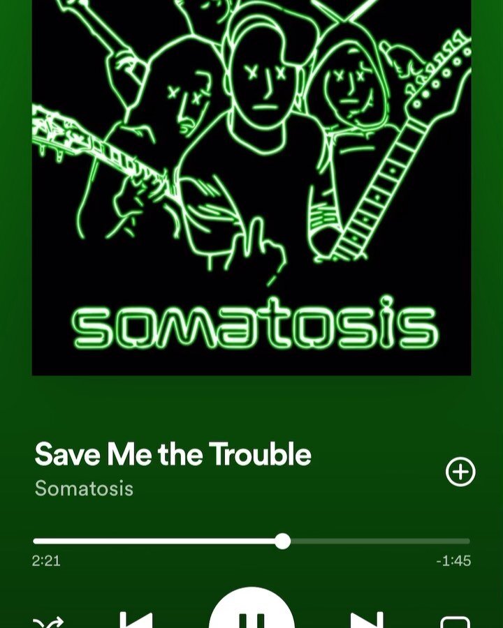 Save me the trouble OUT NOW‼️on Spotify and Apple Music ((link in bio)).
Recent support has been amazing, massive thanks to all involved with the release🫶
Keep posted for more music coming your way soon 🔊

- Somatosis