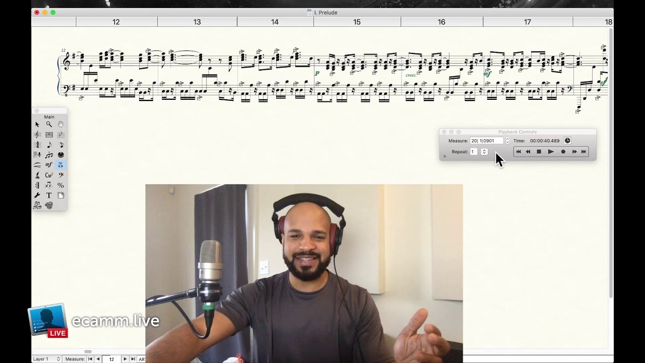 Live Stream Composing