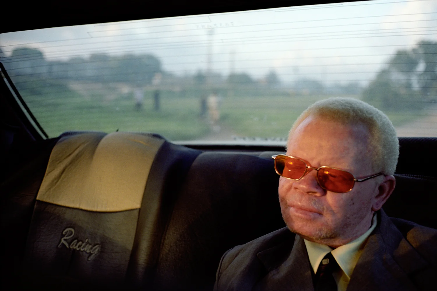 Samuel Mluge, an albino rights activist, is trying to change attitudes towards people with albinism and to stop the killings for witch doctor medicine that have taken more than 40 lives in the last year. Dar es Salaam, Tanzania.