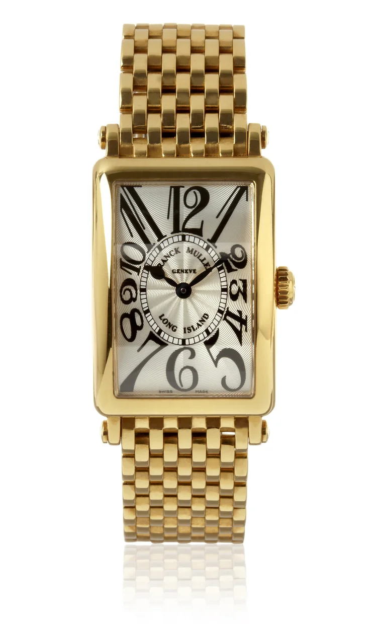 FRANCK MULLER LONG ISLAND YELLOW GOLD LADIES — ALMAR