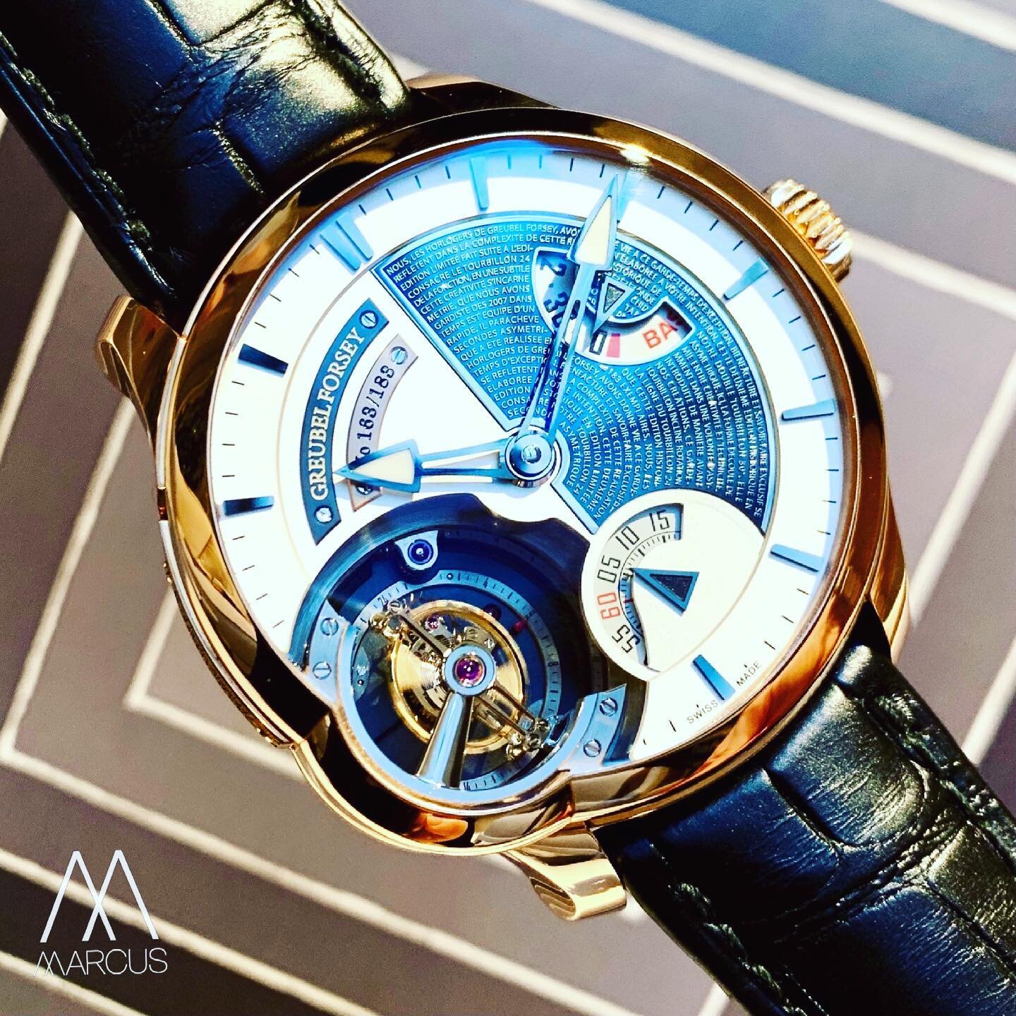 The sophisticated and intricate details of Greubel Forsey&rsquo;s 24 Seconds Asymetrique Tourbillon Edition Historique! 

#greubelforsey #gf #limitededition #rarepiece #details #watch #collector #wotd #watchgeek #grailwatch #luxury #luxurylifestyle #