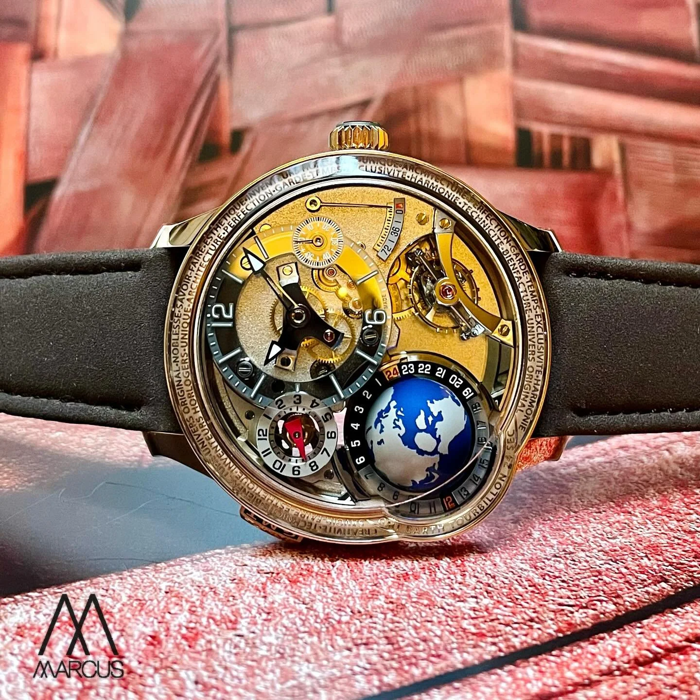 A throwback to the astonishing Greubel Forsey&rsquo;s GMT Earth! 🌎

#greubelforsey 
#gmt 
#tourbillon 
#throwback 
#earth 
#loveearth 
#wotd 
#savoirfaire 
#hautehorlogerie 
#luxury 
#lifestyle 
#collector