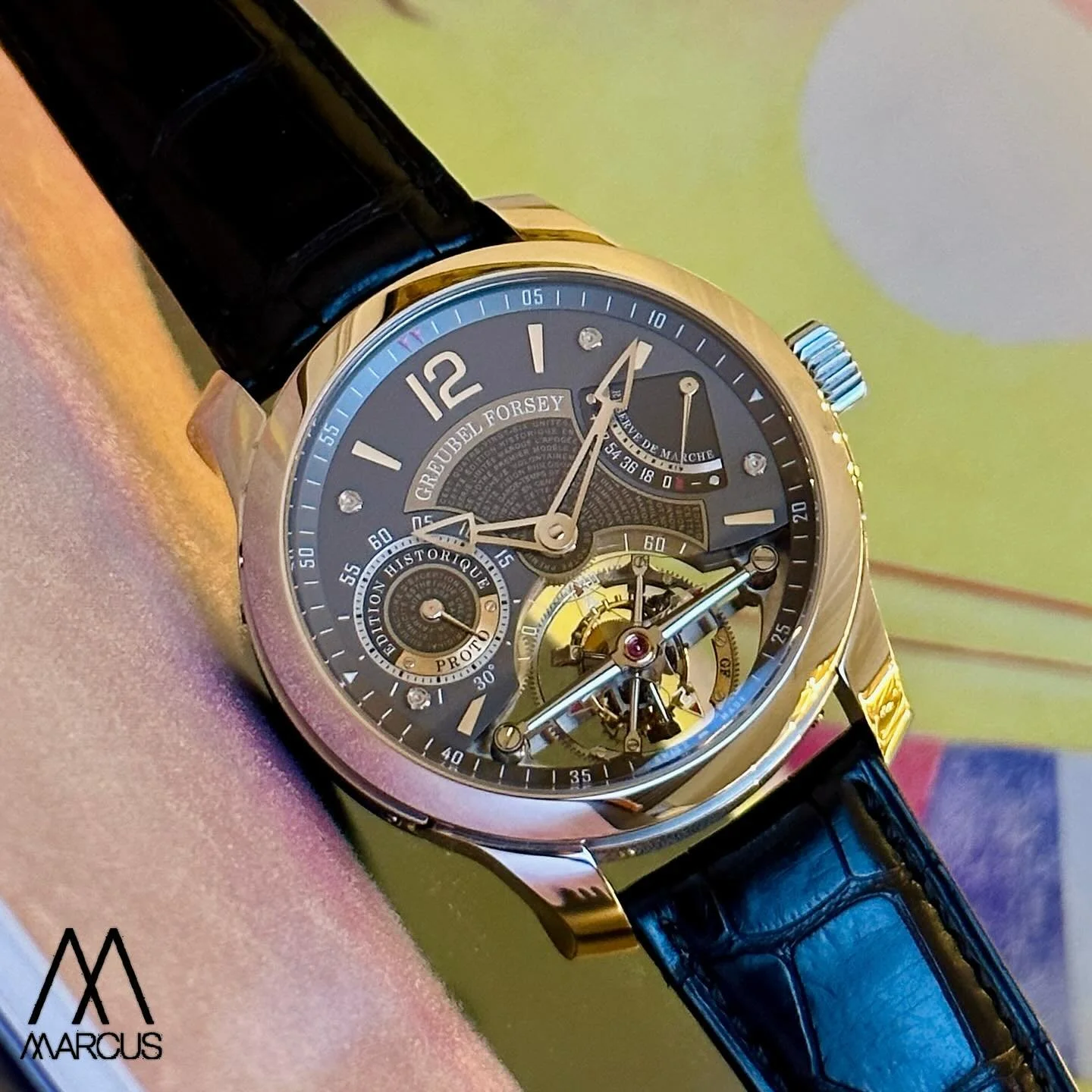 Back to the future! 🙌🏼

#greubelforsey 
#tourbillon 
#wotd 
#collector 
#rarepiece 
#savoirfaire 
#hautehorlogerie 
#luxury 
#lifestyle 
#luxurylifestyle 
#ifyouknowyouknow