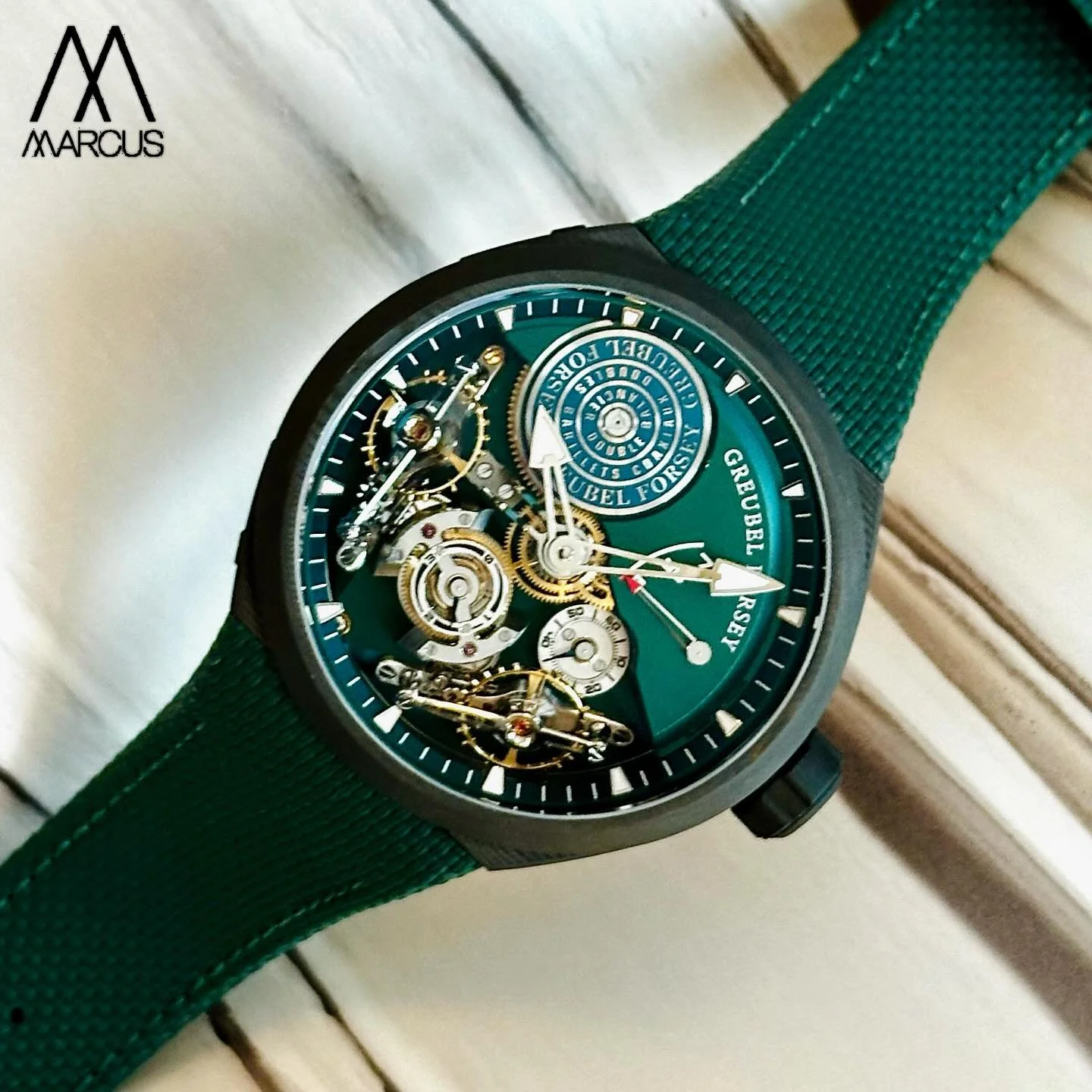 💚

#greubelforsey 
#doublebalancierconvexe 
#wotd 
#watchgeek 
#collector 
#specialclient 
#specialpiece 
#luxury 
#lifestyle