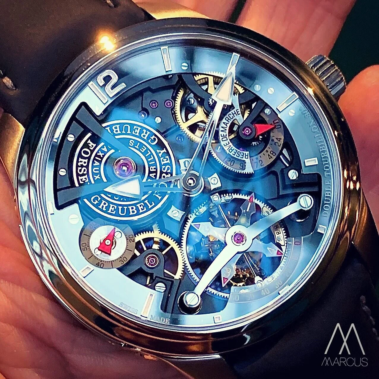 A haute horlogerie masterpiece! 🤩

#greubelforsey 
#tourbillon 
#doubletourbillon 
#technique 
#wotd 
#ifyouknowyouknow 
#hautehorlogerie 
#masterpiece 
#savoirfaire 
#luxury 
#lifestyle
