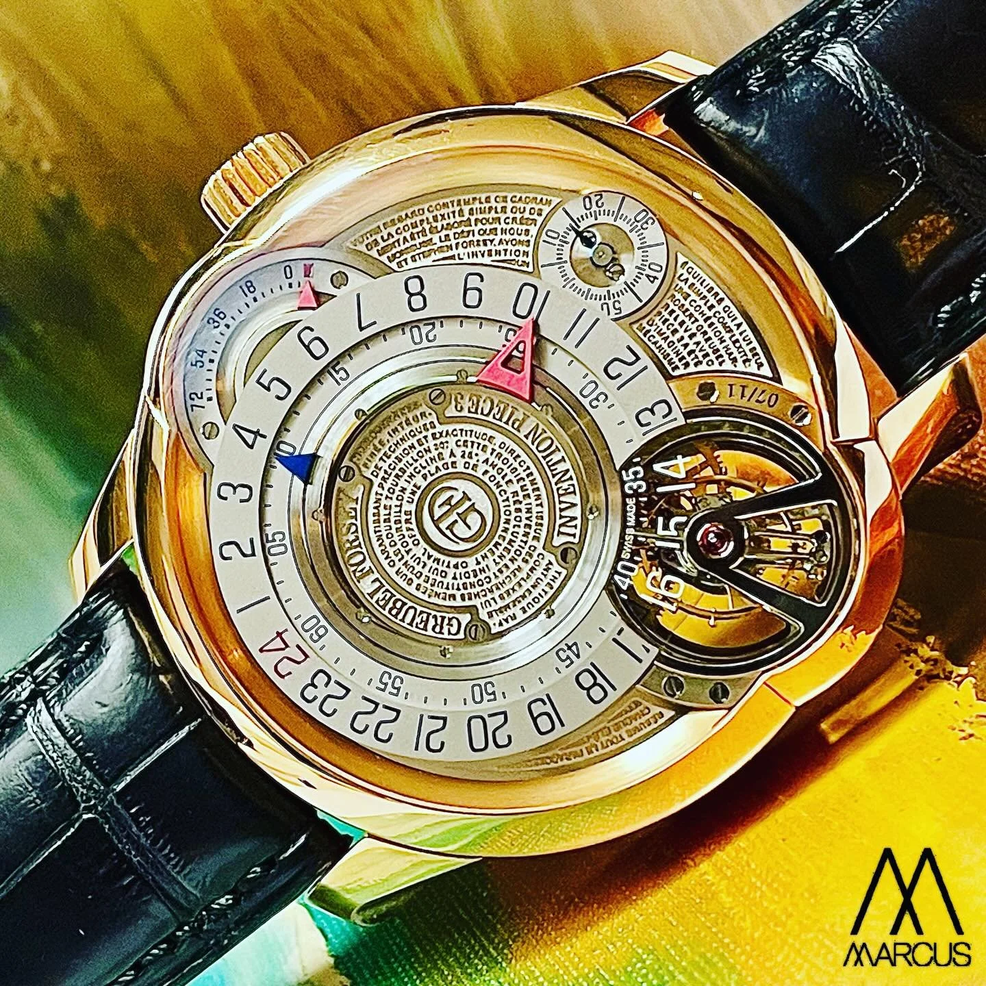 🤩

#wotd 
#greubelforsey 
#tourbillon 
#ip3 #inventionpiece3 
#collector 
#rarepiece 
#savoirfaire 
#hautehorlogerie 
#luxurylifestyle 
#luxury 
#lifestyle